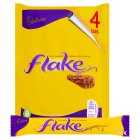 Cadbury Flake Chocolate Bar Multipack 4 Pack, 102g