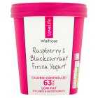Waitrose Calorie Controlled Raspberry & Blackcurrant Frozen Yogurt, 500ml