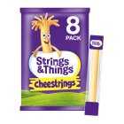 Cheestrings Strings & Things Lunchbox Snack Cheese, 160g