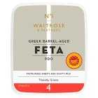 No. 1 Barrel Aged Greek Feta Cheese PDO Strength 4, drained 2x100g