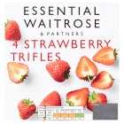 Essential 4 Strawberry Trifles, 4x125g