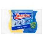 Spontex Non Scratch Sponge Scourers, 2s
