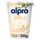 Alpro Soya Vanilla Dairy Free Yogurt Alternative, 500g