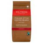 Waitrose Italian Style Coffee Beans, 227g