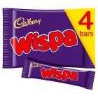 Cadbury Wispa Chocolate Bar Multipack 4 pack, 111.6g