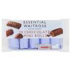 Essential Chocolate Covered Mini Rolls, 10s