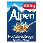 Alpen No Added Sugar Swiss Style Muesli, 550g