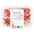 Essential Waitrose British Bacon Smoked Lardons, 200g