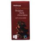 Waitrose Belgian Dark Chocolate 54%, 180g