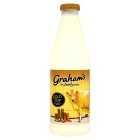 Graham's Dairy Gold Top Original Jersey Whole Milk, 1litre