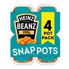 Heinz Baked Beans Snap Pots, 4x200g