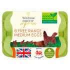 Duchy Organic British Free Range Medium Eggs, 6s