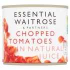 Essential Chopped Tomatoes in Natural Juice, 227g