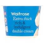 Waitrose Extra Thick Double Cream, 300ml