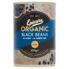 Epicure Organic Black Beans, drained 240g