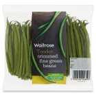 Waitrose Trimmed Fine Green Beans, 200g