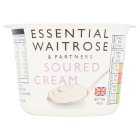 Waitrose Essential Soured Cream, 150ml