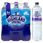 Highland Spring spring water still, 6x1.5litre