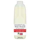 Essential British Free Range Skimmed Milk 2 pints, 1.136litre