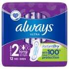 Always Ultra Sanitary Towel Long Plus Size2 Pads, 11s