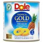Dole Tropical Gold Pineapple Slices, drained 272g