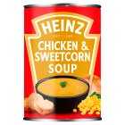 Heinz Classic chicken & sweetcorn soup, 400g