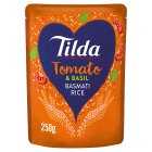 Tilda Tomato & Basil Basmati Rice, 250g