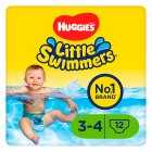 Huggies Little Swimmers Size 3-4 Swim nappies, 12 Pack