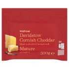 Waitrose Davidstow Cornish Mature Cheddar Cheese Strength 5, 350g