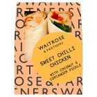 Waitrose Sweet Chilli Chicken Wrap