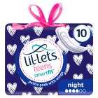 Lil-Lets Teens Night Towels with Wings, 10s