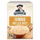 Quaker Jumbo Porridge Oats, 1kg