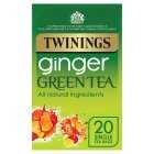 Twinings Ginger Green Tea Bags 20, 40g