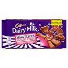 Cadbury Dairy Milk Jelly Popping Candy Chocolate Bar, 160g
