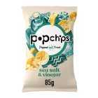 Popchips salt & vinegar potato chips, 85g