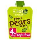 Ella's Kitchen Puree Pears, 70g