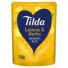 Tilda Lemon & Herbs Basmati Rice, 250g