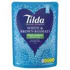 Tilda White & Brown Basmati Rice, 250g