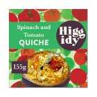 Higgidy Spinach, Feta & Roast Tomato Quiche, 155g