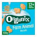 Organix Farm Animal Toddler Biscuits, 100g