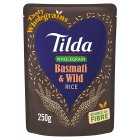 Tilda Basmati & Wild Wholegrain Rice, 250g