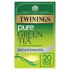 Twinings Pure Green Tea Decaffeinated Tea Bags 20, 35g