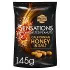 Walkers Sensations Honey & Salt Roasted Sharing Peanuts, 145g