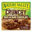 Nature Valley Crunchy Oats & Dark Chocolate Cereal Bars, 5x42g