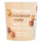 Waitrose Deliciously Nutty Hazelnut Low Fat Yogurt Single, 150g