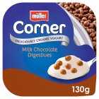 Muller Corner Milk Chocolate Digestives Yogurt Single, 124g