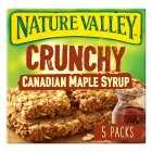 Nature Valley Crunchy Bars Canadian Maple Syrup, 5x42g