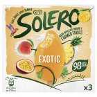 Solero Exotic Ice cream Lolly, 3x90ml