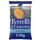 Tyrrells Furrows Sea Salted Crisps, 150g
