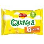 Walkers Baked Crisps Quavers Cheese Multipack Crisps, 6x16g